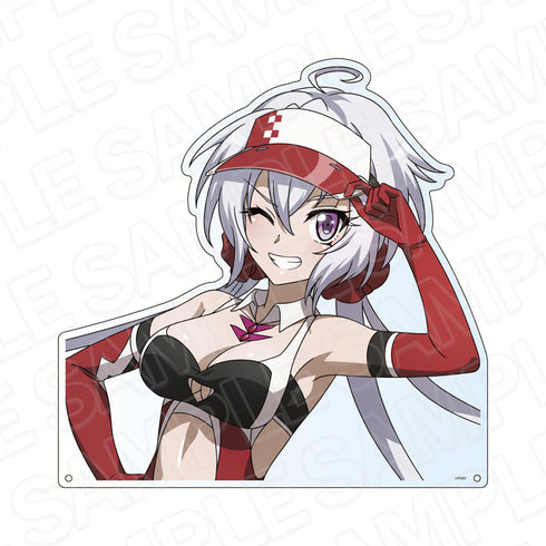 『戦姫絶唱シンフォギアXV』特大ダイカットアクリルボード 雪音 クリス SYMPHOGEAR RACING ver.