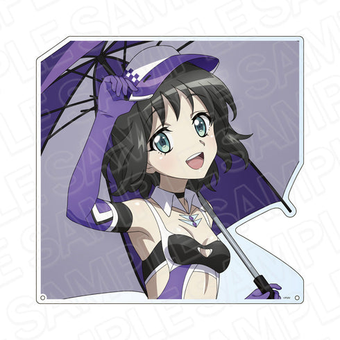 『戦姫絶唱シンフォギアXV』特大ダイカットアクリルボード 小日向 未来 SYMPHOGEAR RACING ver.