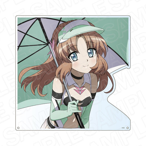 『戦姫絶唱シンフォギアXV』特大ダイカットアクリルボード セレナ・カデンツァヴナ・イヴ SYMPHOGEAR RACING ver.