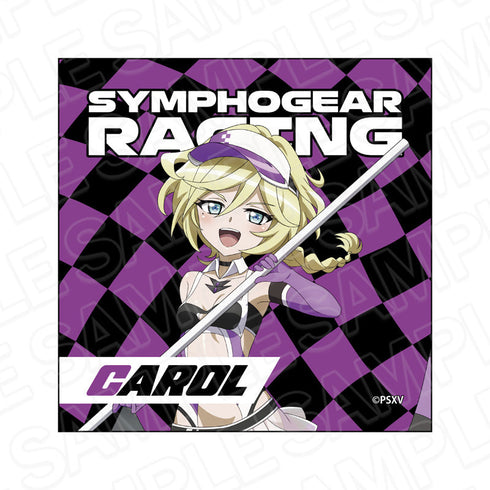 『戦姫絶唱シンフォギアXV』マイクロファイバー キャロル・マールス・ディーンハイム SYMPHOGEAR RACING ver.