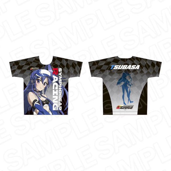 『戦姫絶唱シンフォギアXV』フルグラフィックTシャツ 風鳴 翼 SYMPHOGEAR RACING ver.