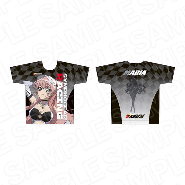 『戦姫絶唱シンフォギアXV』フルグラフィックTシャツ マリア・カデンツァヴナ・イヴ SYMPHOGEAR RACING ver.