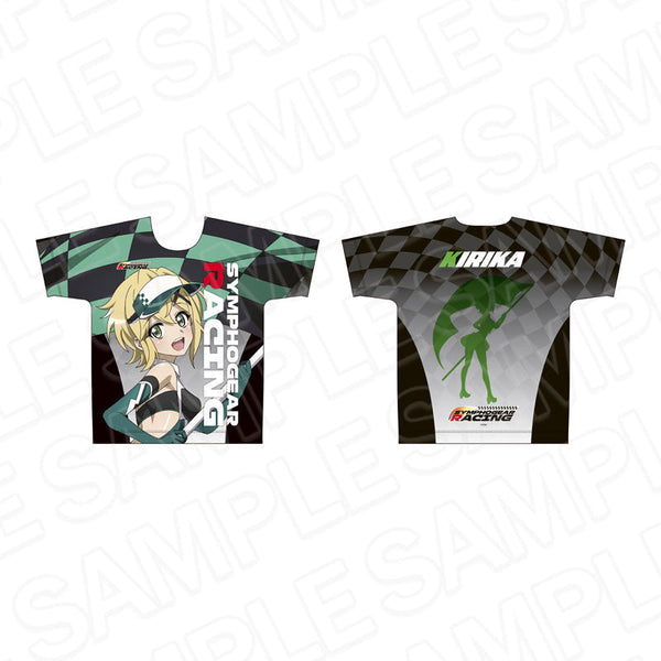 『戦姫絶唱シンフォギアXV』フルグラフィックTシャツ 暁 切歌 SYMPHOGEAR RACING ver.
