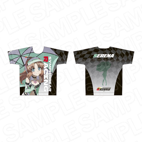 『戦姫絶唱シンフォギアXV』フルグラフィックTシャツ セレナ・カデンツァヴナ・イヴ SYMPHOGEAR RACING ver.