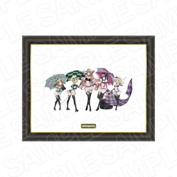 『戦姫絶唱シンフォギアXV』メモリアルアート マリア&調&切歌&セレナ&キャロル SYMPHOGEAR RACING ver.