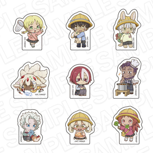 『メイドインアビス 烈日の黄金郷』アクリルマスコット(ブラインド) ようちえん デフォルメ ver. vol.2 セット