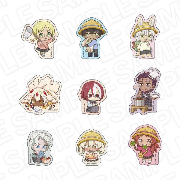 『メイドインアビス 烈日の黄金郷』フレークシール ようちえん デフォルメ ver. vol.2