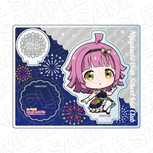 『ラブライブ!虹ヶ咲学園スクールアイドル同好会』アクリルスタンド 天王寺璃奈 花火 デフォルメ ver.