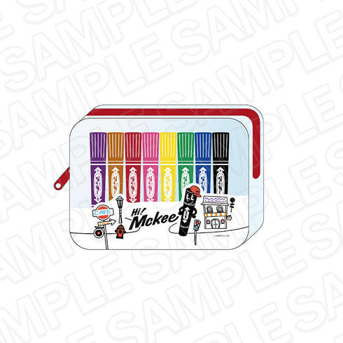 『Hi! Mckee』クリアポーチ