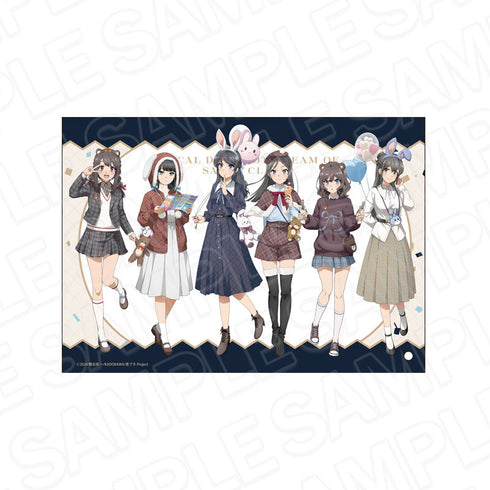 『青春ブタ野郎はサンタクロースの夢を見ない』ミニアクリルアート 遊園地 ver.