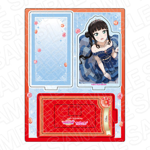 『ラブライブ!サンシャイン!!』レイヤーアクリルスタンド 黒澤ダイヤ ブリリアントジュエリー ver.