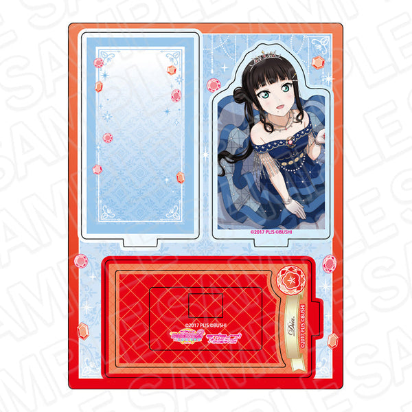 『ラブライブ!サンシャイン!!』レイヤーアクリルスタンド 黒澤ダイヤ ブリリアントジュエリー ver.