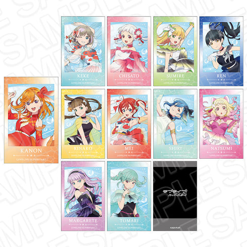 『ラブライブ!スーパースター!!』インスタントフォト風カード 金魚 ver. セット