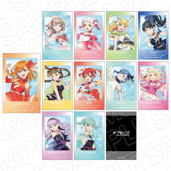 『ラブライブ!スーパースター!!』インスタントフォト風カード 金魚 ver. セット