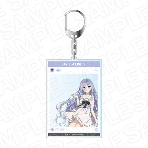 『デート・ア・ライブV』SNS風アクリルキーホルダー 崇宮澪 マリン ver.