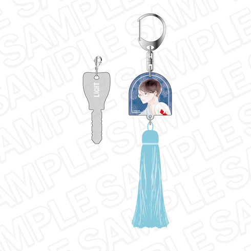『同級生シリーズ』タッセル合鍵キーホルダー 佐条利人 夏祭り ver.