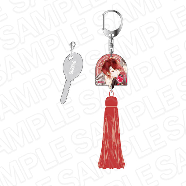 『同級生シリーズ』タッセル合鍵キーホルダー 青砥空乃 夏祭り ver.