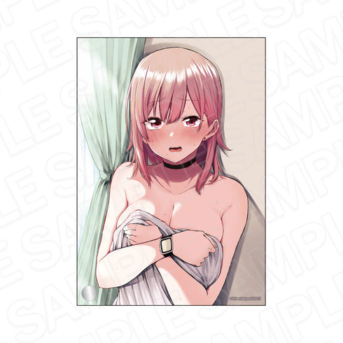 『アイドル辞めるけど結婚してくれますか!?』ミニアクリルアート 枦保さん シーツ ver.