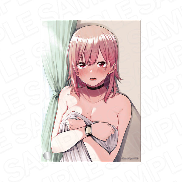 『アイドル辞めるけど結婚してくれますか!?』ミニアクリルアート 枦保さん シーツ ver.