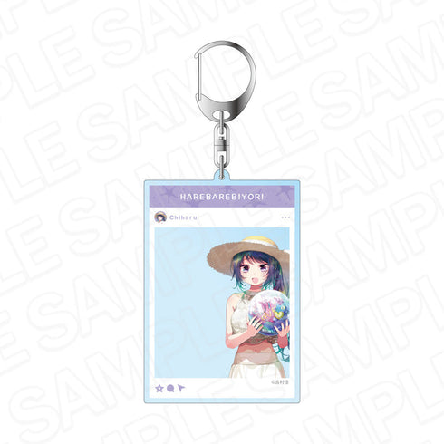 『コミックキューン10周年記念』晴れ晴れ日和 SNS風アクリルキーホルダー 香田千晴