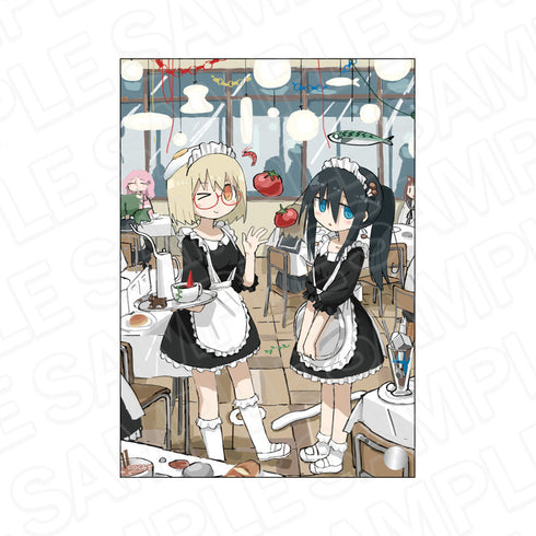 『コミックキューン10周年記念』シメジ シミュレーション ミニアクリルアート 月島しじま&山下まじめ