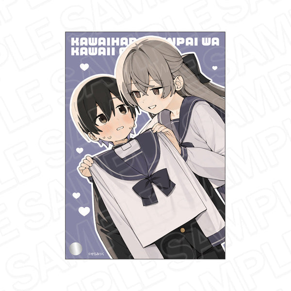 『コミックキューン10周年記念』可愛原先輩はかわいい(早乙女くん)がすき! ミニアクリルアート 可愛原先輩&早乙女くん