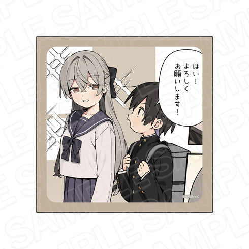 『コミックキューン10周年記念』可愛原先輩はかわいい(早乙女くん)がすき! マイクロファイバー 可愛原先輩&早乙女くん