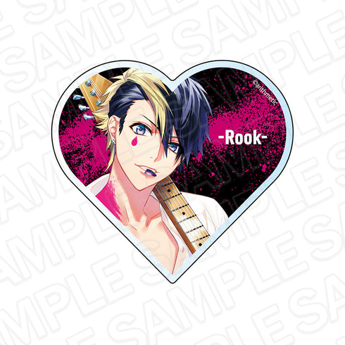 『DYNAMIC CHORD』ハート型アクリルブロック Rook