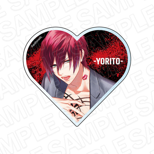 『DYNAMIC CHORD』ハート型アクリルブロック YORITO