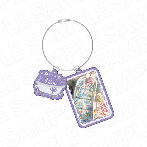 『ラブライブ!蓮ノ空女学院スクールアイドルクラブ』ワイヤーキーホルダー 安養寺姫芽 Her-bath-rium ver.