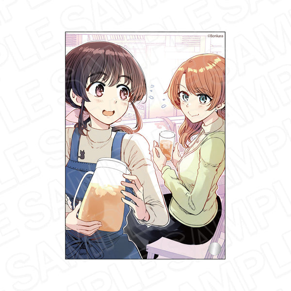 『くちべた食堂』ミニアクリルアート 日代乃&凛 B