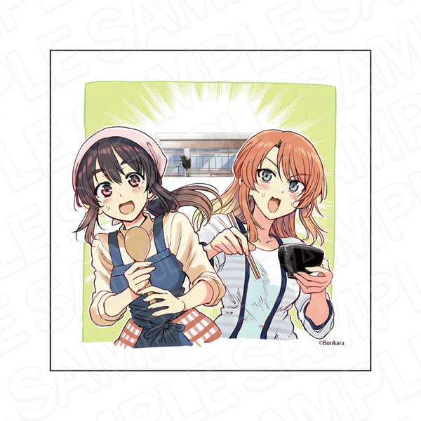 『くちべた食堂』マイクロファイバー 日代乃&凛 B