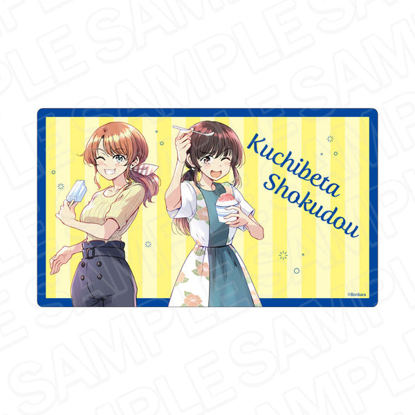 『くちべた食堂』ラバーデスクマット 縁日食べ歩き ver.