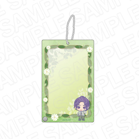 『ブルーロック』フォトフレームキーホルダー 御影玲王 White&Pistachio ver.