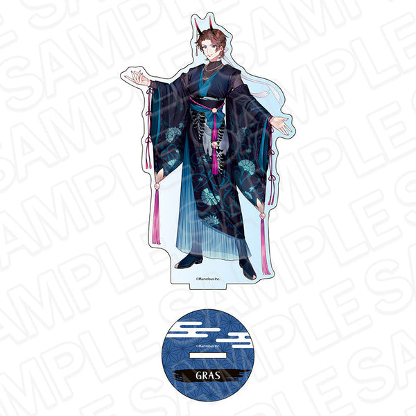 『千銃士:Rhodoknight』アクリルフィギュア グラース 鬼銃士 ver.