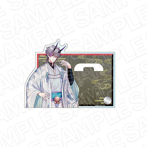 『千銃士:Rhodoknight』カンバッジスタンド マークス 鬼銃士 ver.