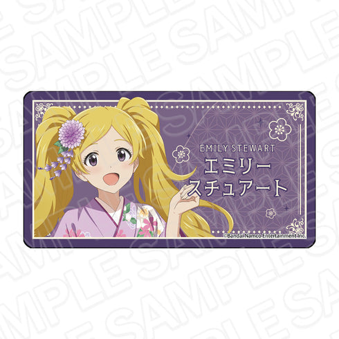 『アイドルマスター ミリオンライブ!』アクリルネームバッジ エミリー スチュアート 着物 ver.