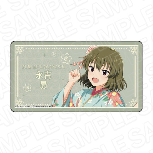 『アイドルマスター ミリオンライブ!』アクリルネームバッジ 永吉昴 着物 ver.
