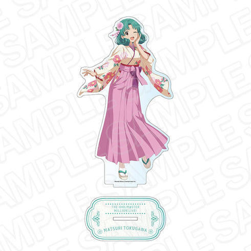 『アイドルマスター ミリオンライブ!』デカアクリルスタンド 徳川まつり 着物 ver.