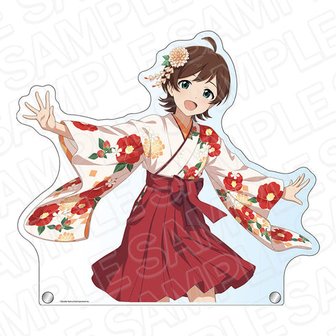 『アイドルマスター ミリオンライブ!』特大ダイカットアクリルボード 木下ひなた 着物 ver.