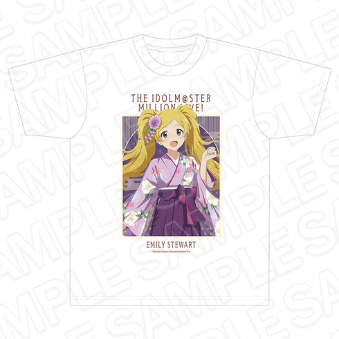 『アイドルマスター ミリオンライブ!』フルカラーTシャツ エミリー スチュアート 着物 ver.