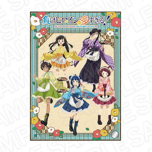 『負けヒロインが多すぎる!』ミニアクリルアート レトロカフェ ver.
