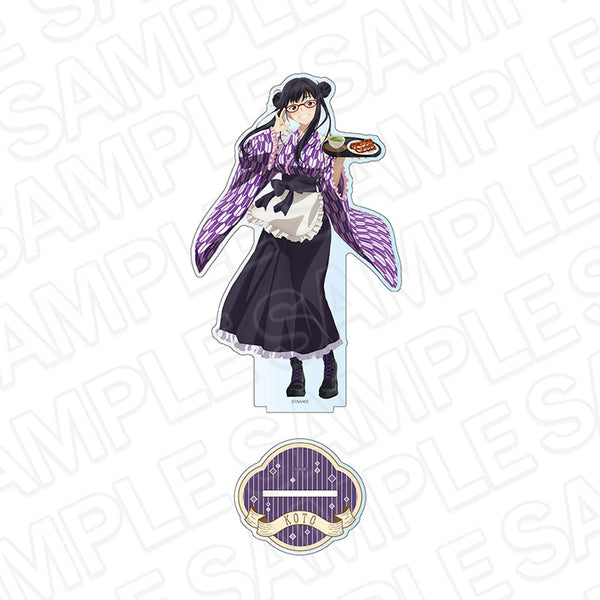 『負けヒロインが多すぎる!』デカアクリルスタンド 月之木古都 レトロカフェ ver.