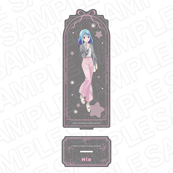 『アイカツ!シリーズ』キラキラアクリルスタンド 湊みお ピンク×グレー ver.