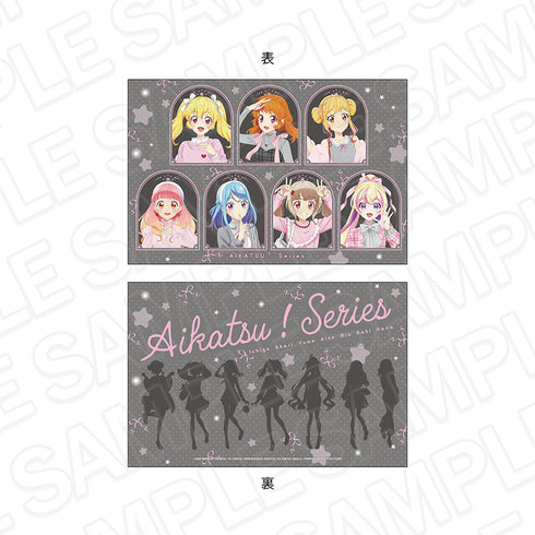 『アイカツ!シリーズ』特大クッション ピンク×グレー ver.