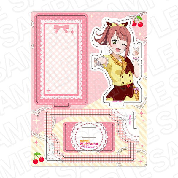 『ラブライブ!虹ヶ咲学園スクールアイドル同好会』レイヤーアクリルスタンド 上原歩夢 Cafe party ver.