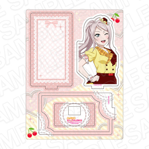 『ラブライブ!虹ヶ咲学園スクールアイドル同好会』レイヤーアクリルスタンド 鐘 嵐珠 Cafe party ver.
