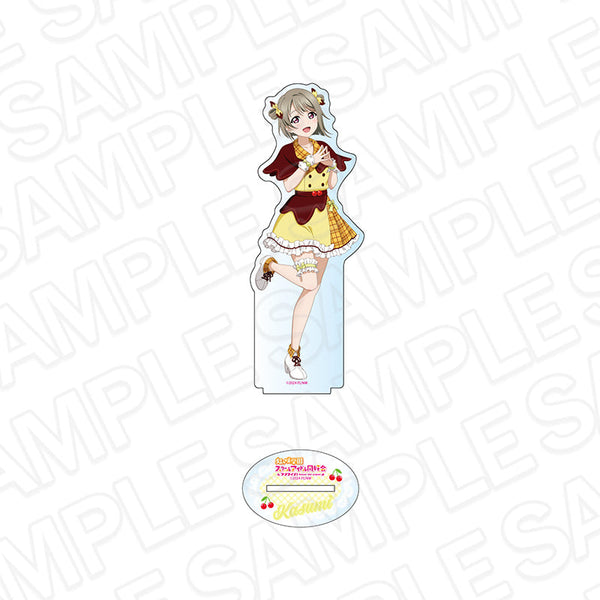 『ラブライブ!虹ヶ咲学園スクールアイドル同好会』デカアクリルスタンド 中須かすみ Cafe party ver.