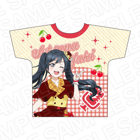 『ラブライブ!虹ヶ咲学園スクールアイドル同好会』フルグラフィックTシャツ 優木せつ菜 Cafe party ver.
