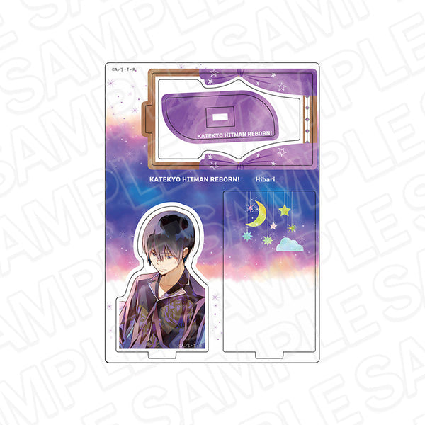 『家庭教師ヒットマンREBORN!』レイヤーアクリルスタンド PALE TONE series 雲雀 恭弥 night ver.